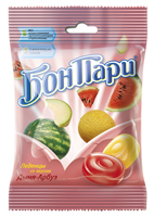 BON PARI® Fruit candies melon and watermelon flavor
