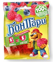BON PARI® Berry bears chewy marmalade with berry juice