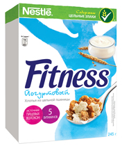Nestle® Fitness® Whole wheat cereal flakes with yogurt 245g