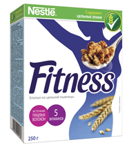 Nestle® Fitness® Whole wheat cereal flakes 250g